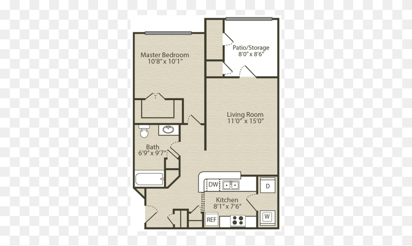 309x441 For The Renovated Wisteria Floor Plan Floor Plan, Floor Plan, Diagram, Plot HD PNG Download