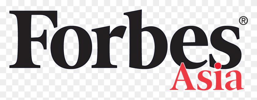 981x338 Forbesasia Blackampred W Reg For Small Print Forbes Asia Logo, Word, Text, Alphabet HD PNG Download