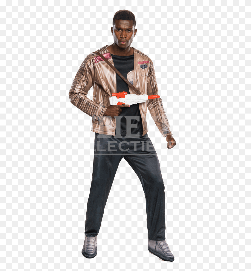462x847 Force Awakens Deluxe Adult Finn Costume Star Wars Force Awakens Costumes, Clothing, Apparel, Person HD PNG Download