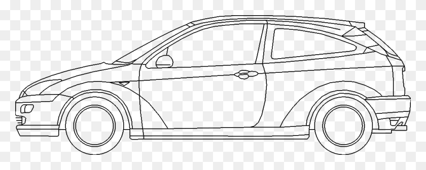 1000x354 Ford Focus Elevation City Car, Gray, World Of Warcraft, Texto Hd Png