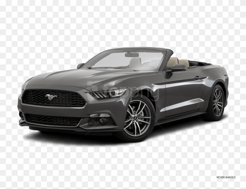 850x638 Ford Mustang Clipart Photo 2016 Ford Mustang Convertible Gray, Car, Vehicle, Transportation HD PNG Download