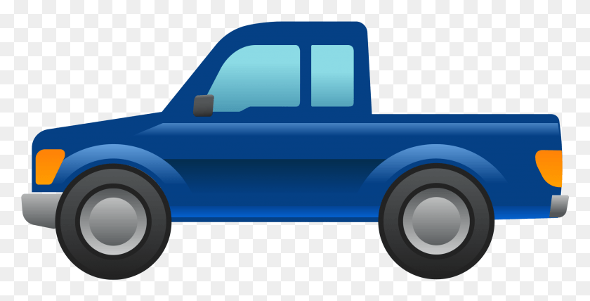 2447x1157 Descargar Png Ford Pickup Truck Emoji, Camión, Vehículo, Transporte Hd Png