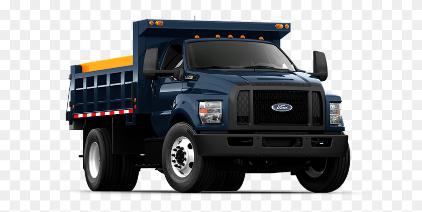 645x363 Ford Specialty Dump Truck F 650 Sd Diesel Tractor, Truck, Vehicle, Transportation HD PNG Download