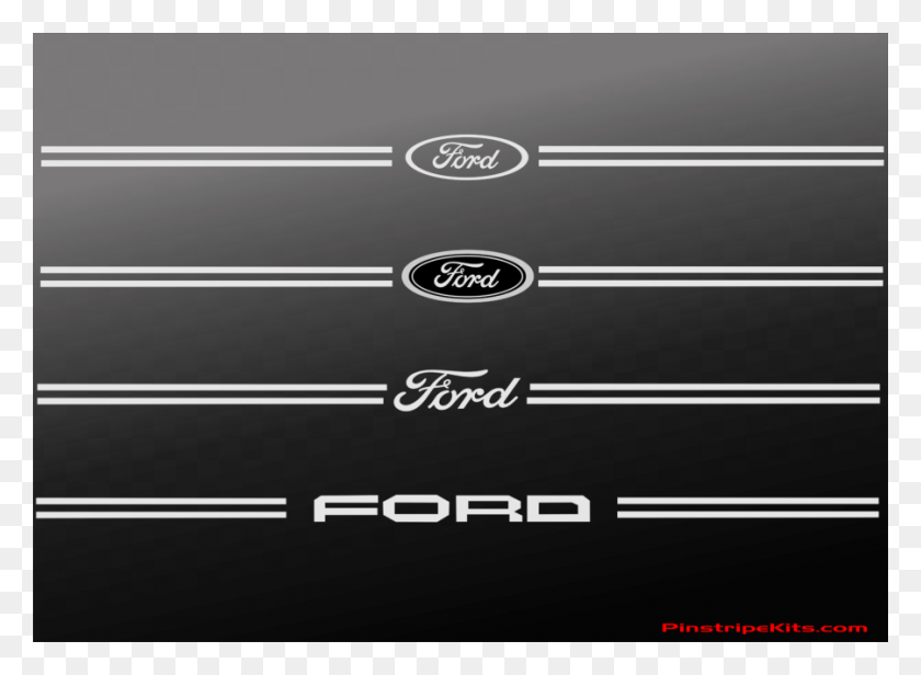 900x642 Ford Vinyl Emblem Logo Decal Pinstripe Kit, Text, Face, Symbol HD PNG Download