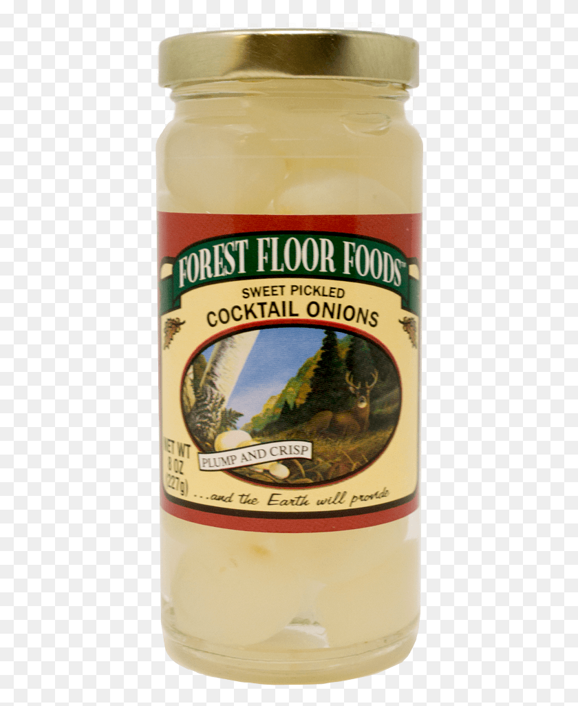 393x965 Forest Floor Sweet Cocktail Onions Bottle, Beer, Alcohol, Beverage HD PNG Download