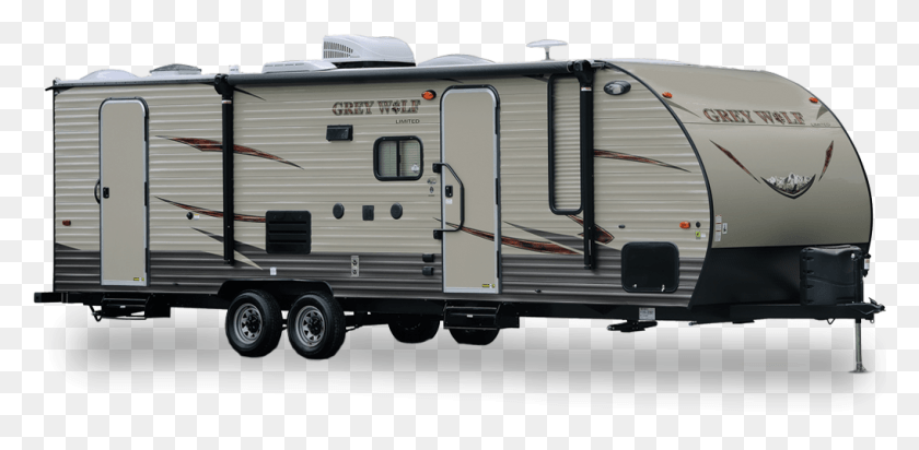 1017x459 Forest River Grey Wolf 2016 Exterior Cropped Grey Wolf Rv, Rv, Van, Vehículo Hd Png