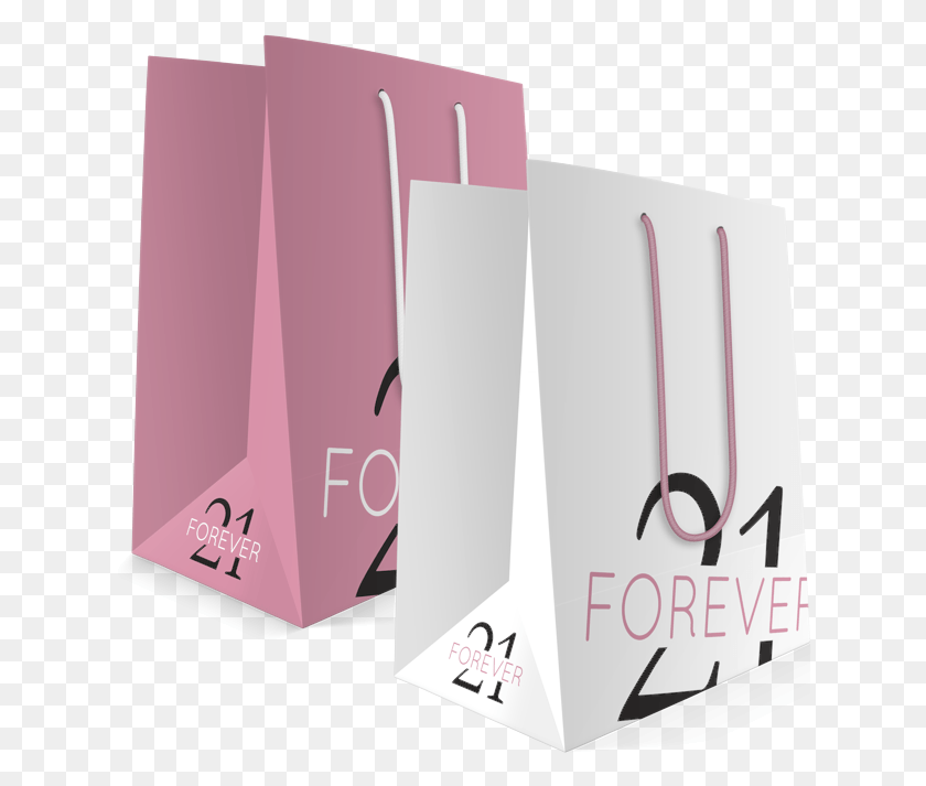 633x653 Forever 21 E Blast Paper, Shopping Bag, Bag HD PNG Download