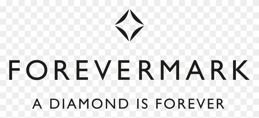 2395x993 Forevermark - Это Бриллиантовый Бренд Из Логотипа De Beers Forevermark, Текст, Алфавит, Символ Hd Png Скачать