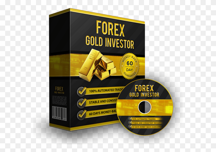 582x534 Forex Gold Investor, Text, Disk, Label HD PNG Download
