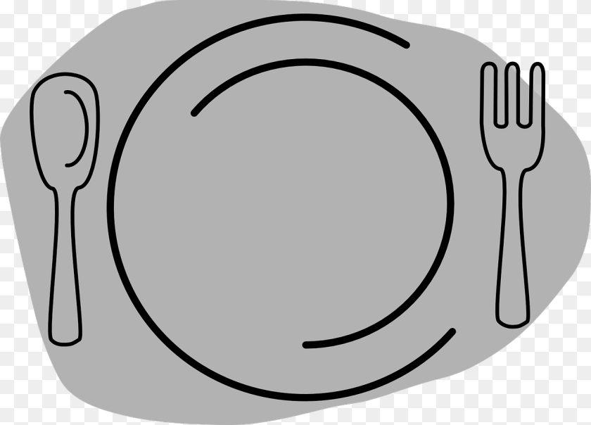 Fork Knife And Plate Clip Art, Cutlery, Spoon, Food, Meal Transparent PNG