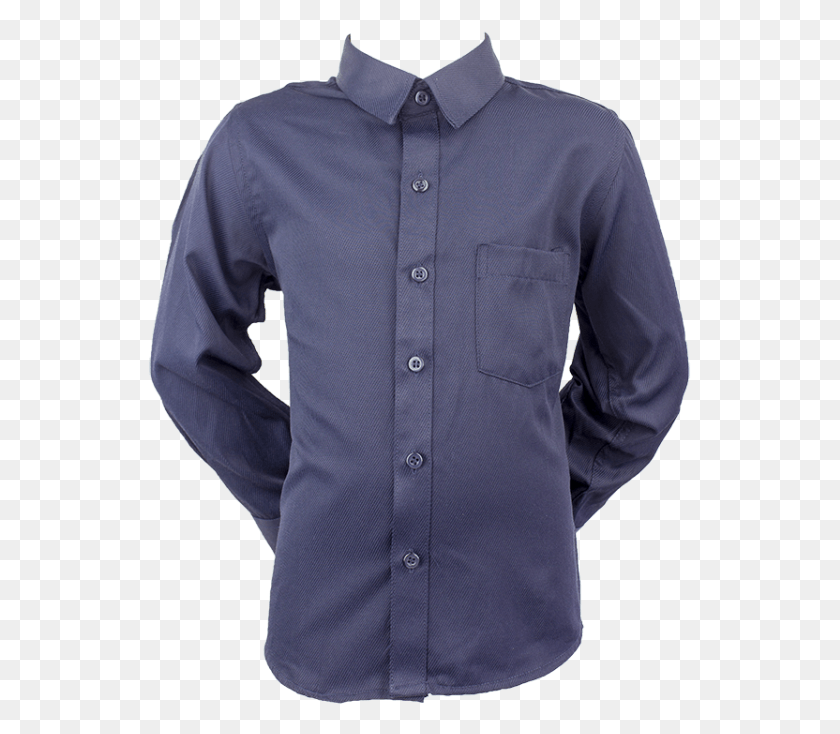 543x674 Рубашка Для Мальчиков Темно-Синяя Форма 00 5 Рубашка Для Мальчиков, Одежда, Одежда, С Длинным Рукавом Png Скачать