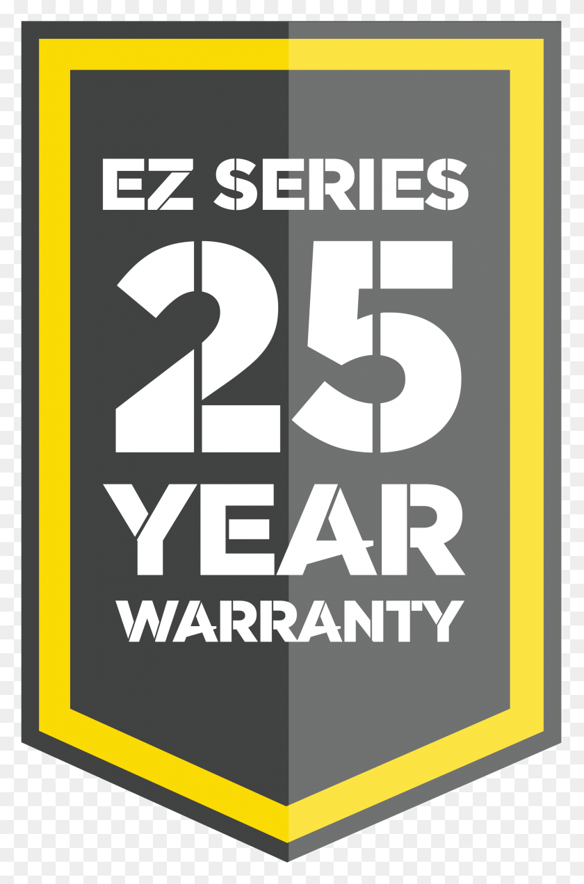 2021x3142 Format Noritz Ez 25 Year Warranty Shield Poster, Number, Symbol, Text HD PNG Download