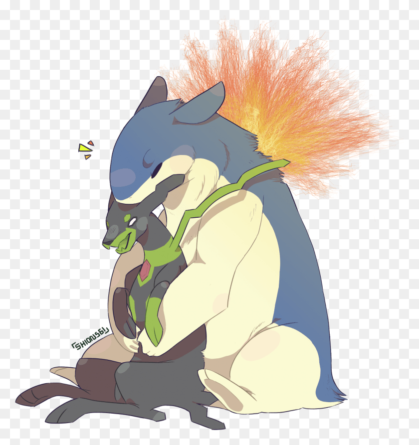 1392x1488 Forme Zygarde And Typhlosion Cartoon, Mammal, Animal HD PNG Download