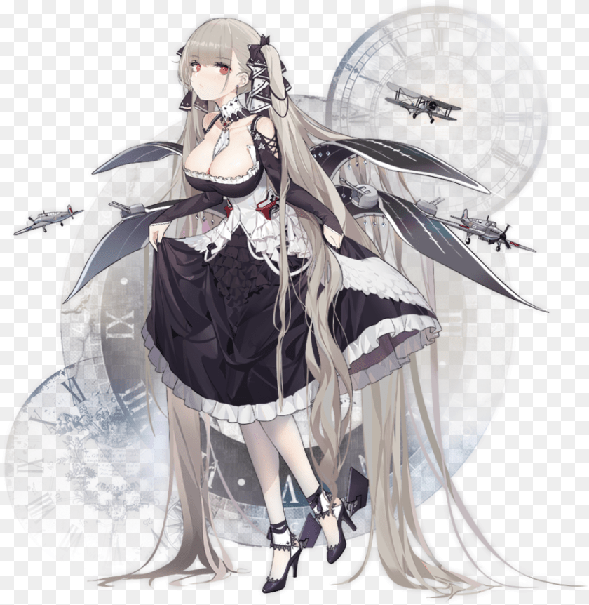 927x951 Formidable From Azur Lane Azur Lane Formidable Chibi, Publication, Book, Comics, Adult PNG