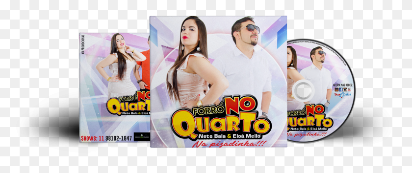 1626x614 Forr No Quarto Capas De Cd De Banda De Forro, Advertisement, Poster, Person HD PNG Download