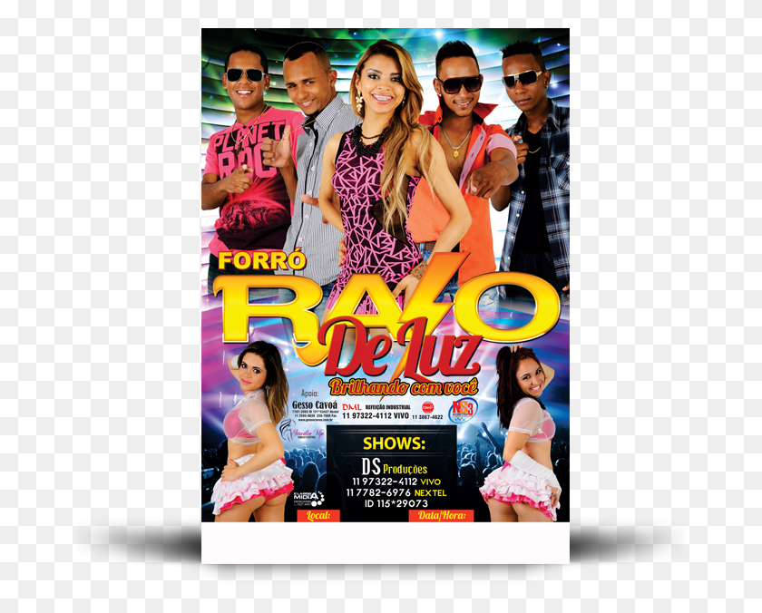 671x616 Forr Raio De Luz Flyer, Sunglasses, Accessories, Accessory HD PNG Download