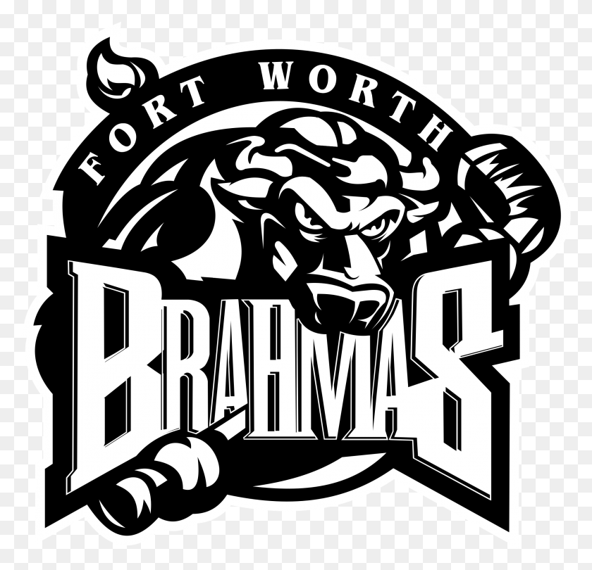 2191x2107 Descargar Png Fort Worth Brahmas Logo, Fort Worth Brahmas Logo, Mano, Puño, Texto Hd Png