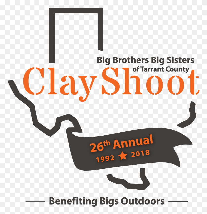 1368x1416 Fort Worth Clay Shoot Big Brothers Big Sisters, Text, Poster, Advertisement HD PNG Download