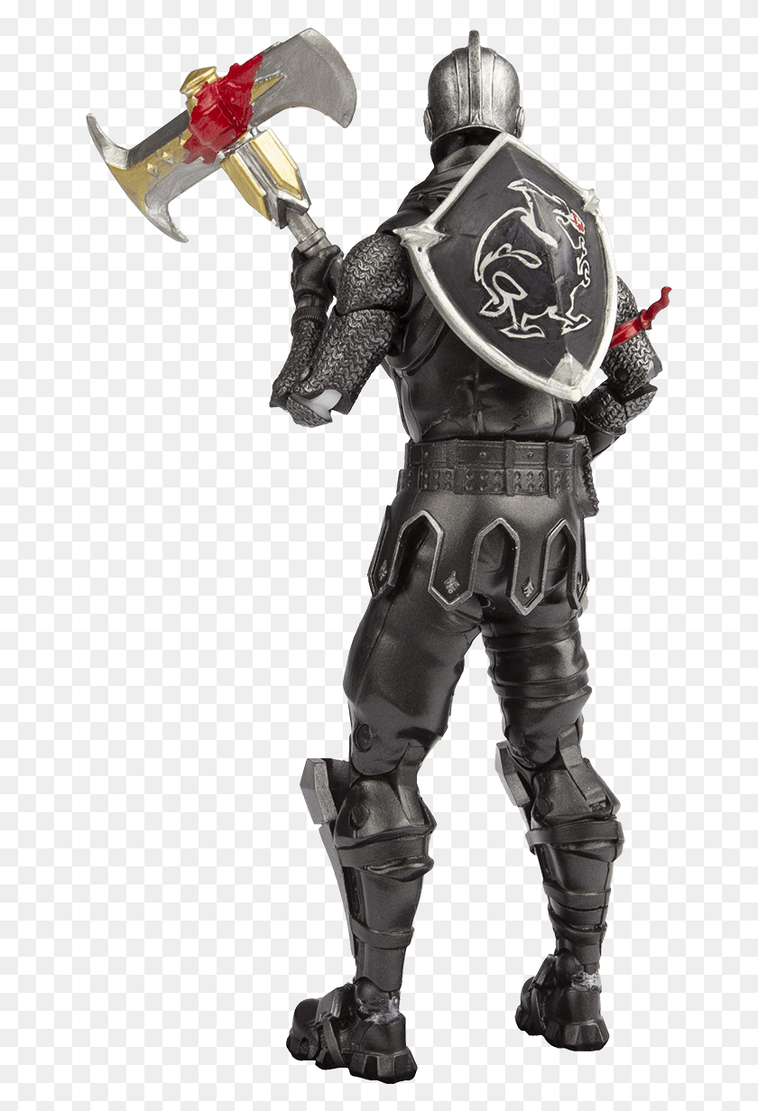650x1171 Descargar Png Fortnite Figura De Acción De Fortnite Black Knight Toy, Armadura, Persona, Humano Hd Png