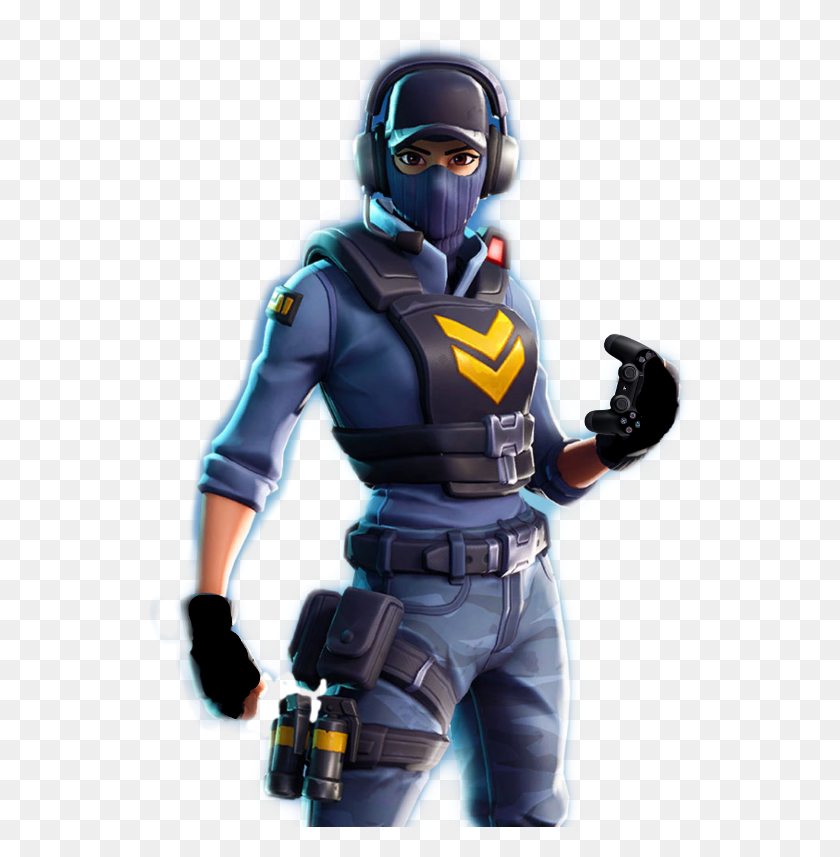 544x797 Fortnite Agentin Controler Fortnite Waypoint Skin, Person, Human, Robot HD PNG Download