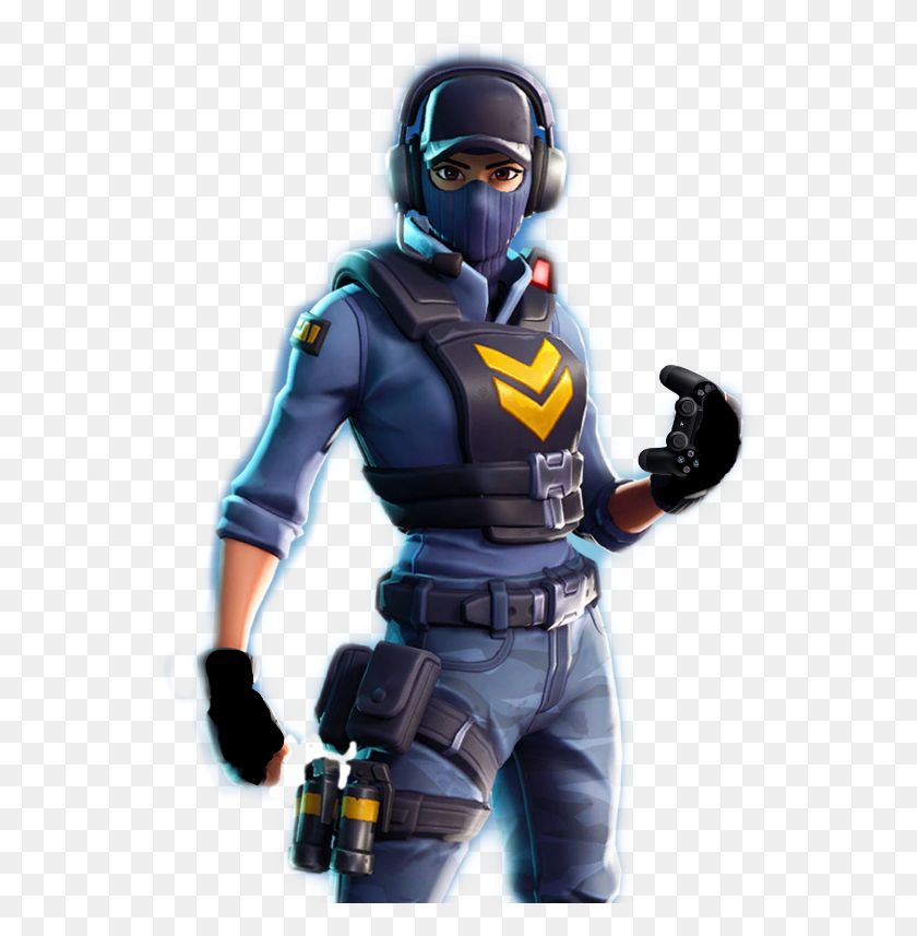 544x797 Descargar Pngfortnite Agentin Controler Fortnite Waypoint Skin, Persona, Humano, Robot Hd Png