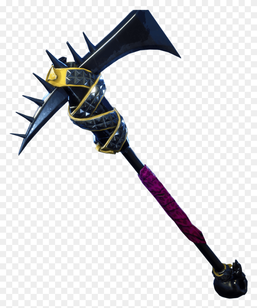 1009x1224 Fortnite Anarchy Axe Image Rarest Pickaxes In Fortnite, Tool, Weapon, Weaponry HD PNG Download