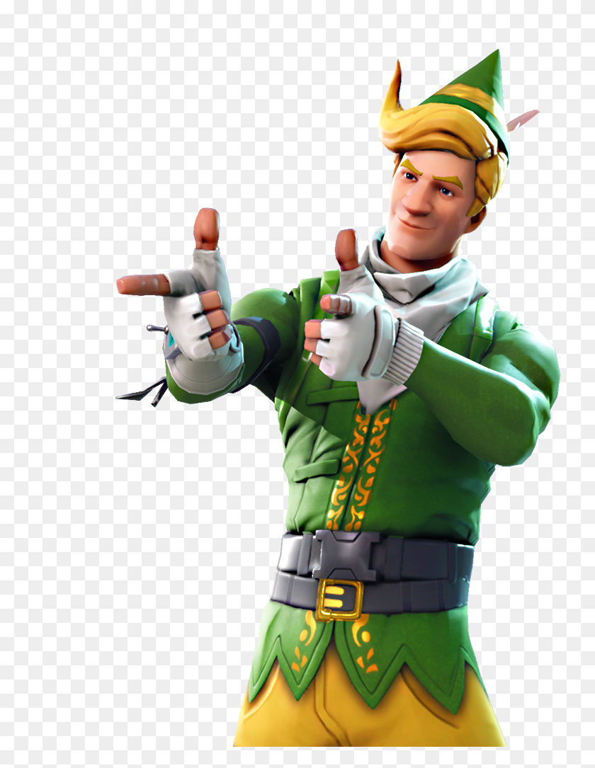 744x1025 Fortnite Battle Royale News On Twitter Fortnite Codename Elf, Person, Human, People HD PNG Download