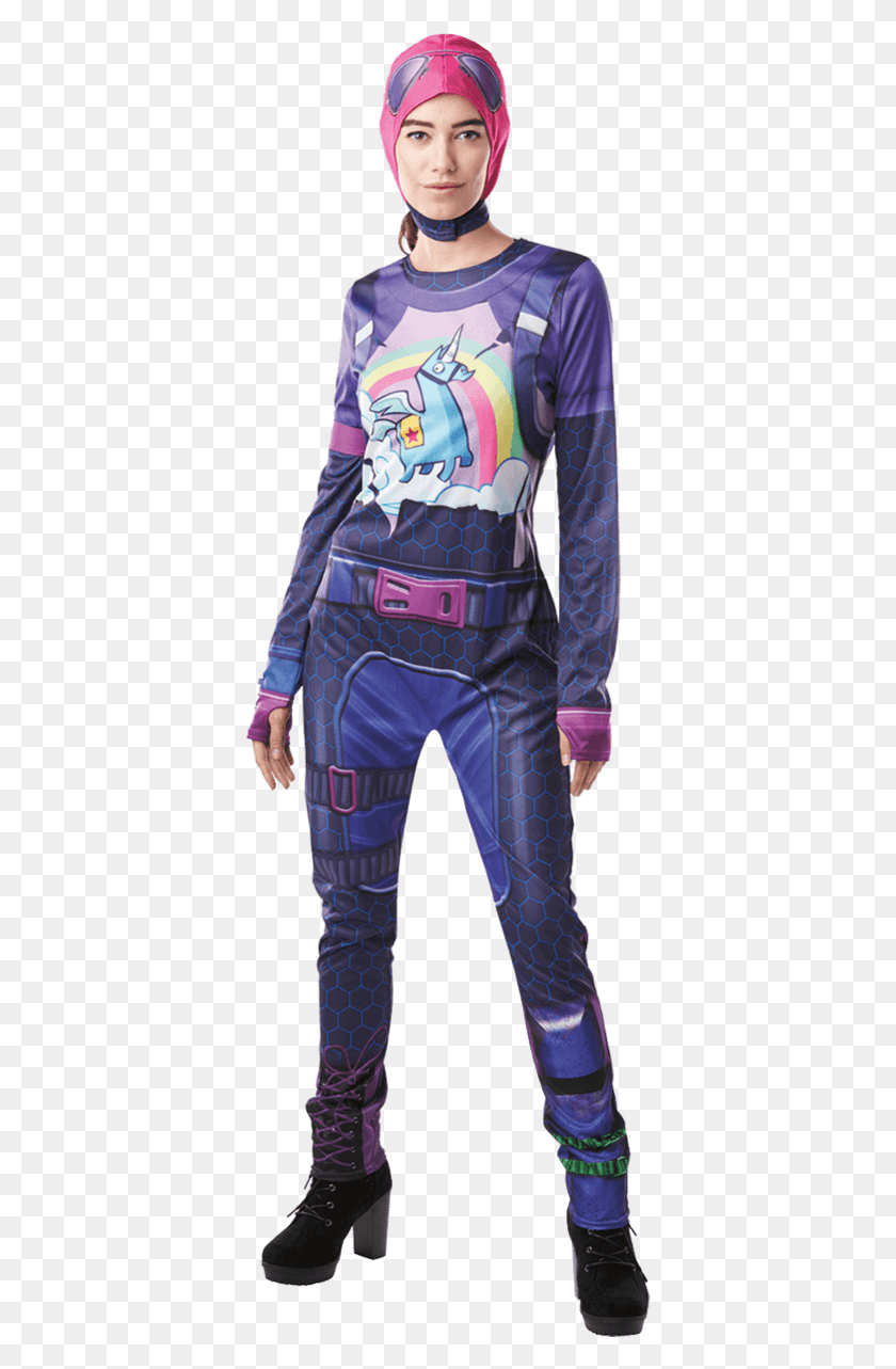 381x1223 Fortnite Brite Bomber, Clothing, Apparel, Person HD PNG Download