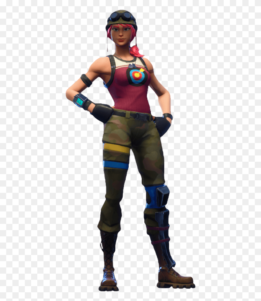420x908 Fortnite Bullseye Outfits Fortnite Skins, Person, Human, Clothing HD PNG Download