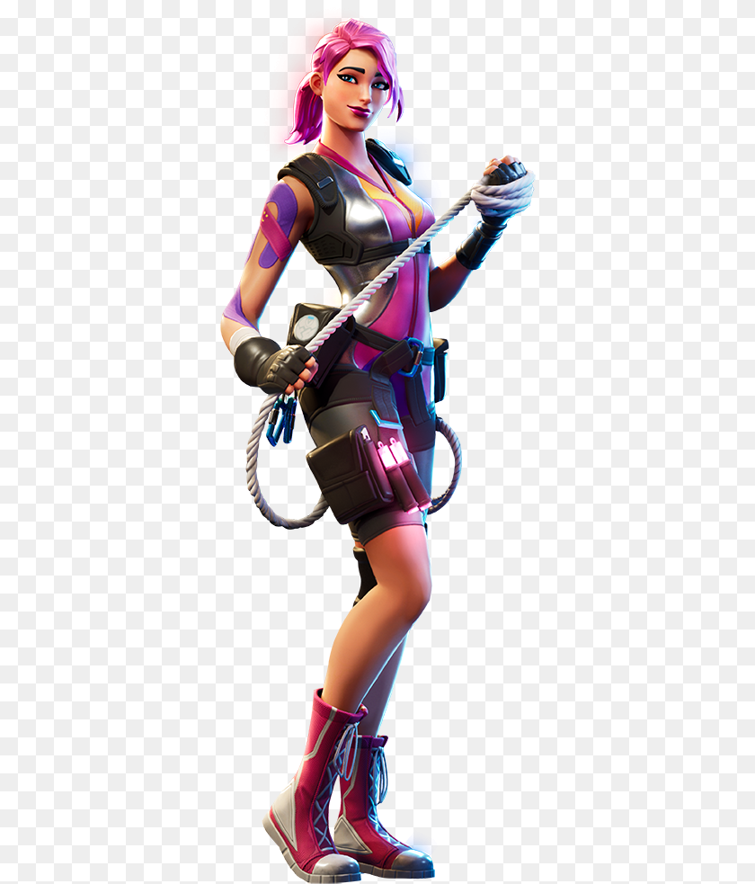 352x983 Fortnite Chapter 2 Skins, Clothing, Costume, Person, Adult Sticker PNG