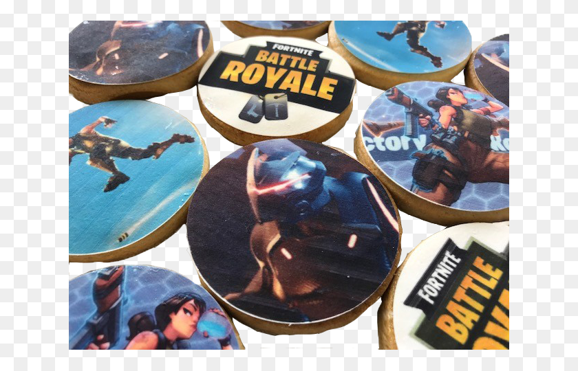 640x480 Fortnite Cookies, Icing, Cream, Cake HD PNG Download