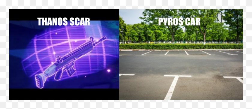 961x374 Fortnite Isn39t As Good As Pyro39s Car Purple Scar And Golden Scar, Vehicle, Transportation, Automobile HD PNG Download