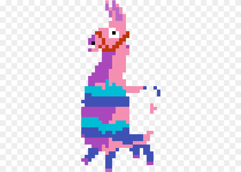 Fortnite Lama Design, Purple, Art Clipart PNG