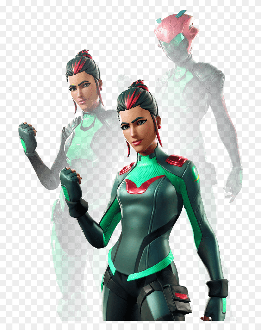 727x1001 Fortnite Leaked V9 Fortnite 90 Fortbytes Skin, Person, Human, Figurine HD PNG Download