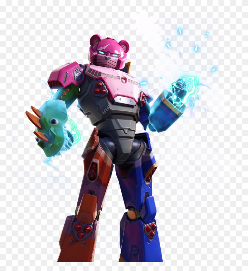 918x1009 Fortnite Mecha Team Leader, Toy, Robot, Persona Hd Png