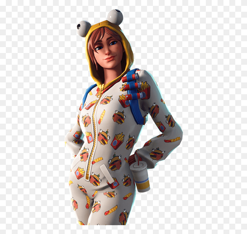 404x735 Fortnite Season 7 Onesie, Costume, Clothing, Apparel HD PNG Download