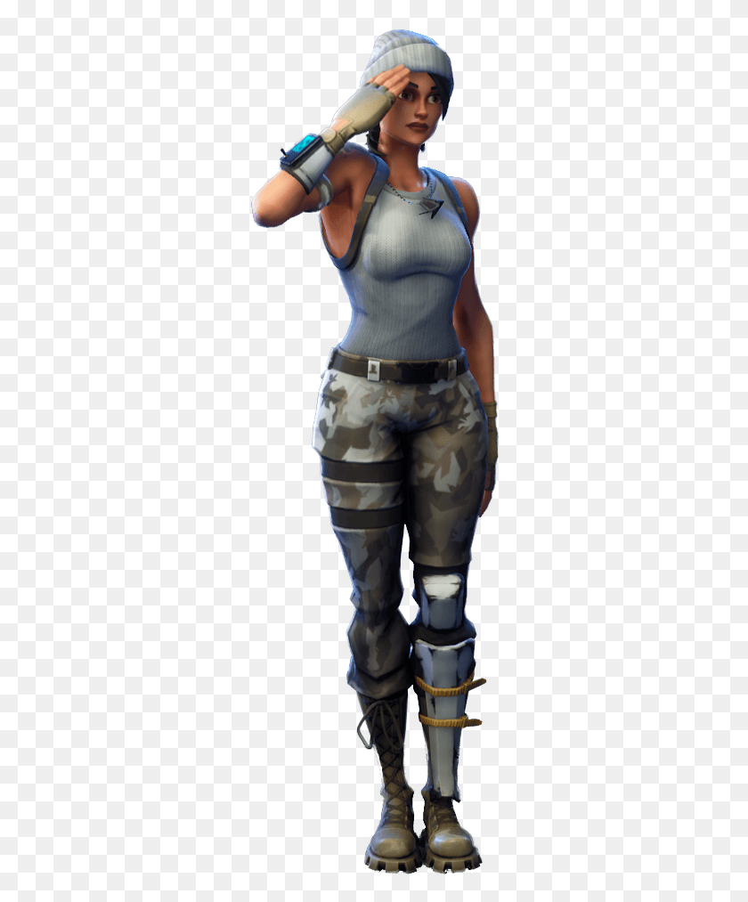 281x953 Fortnite Skin, Person, Human, Clothing HD PNG Download