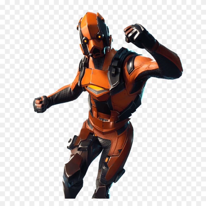 1024x1024 Fortnite Skins Orange Fortnite Skin, Costume, Person, Human HD PNG Download