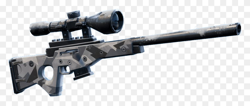 1052x400 Fortnite Sniper Transparent Background Sniper Rifle Fortnite, Gun, Weapon, Weaponry HD PNG Download