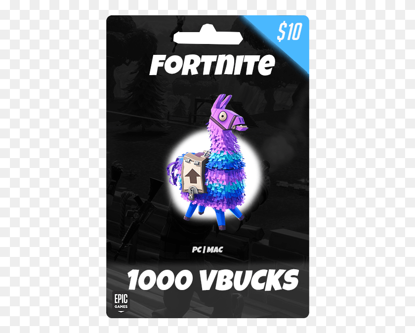 412x614 Fortnitebr Fortnite Gift Card Pc, Person, Human, Toy HD PNG Download