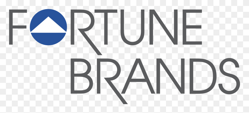 2191x906 Fortune Brands Logo Transparent Fortune Brands Inc, Text, Alphabet, Number HD PNG Download