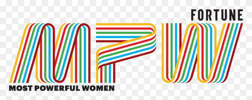 2521x886 Fortune Most Powerful Women Summit Logo, Text, Alphabet, Light HD PNG Download