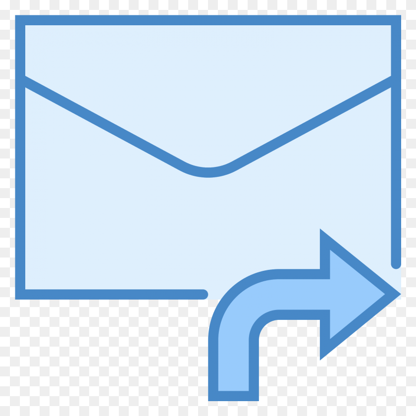 1521x1521 Forward Message Icon, Envelope, Airmail, Mail HD PNG Download