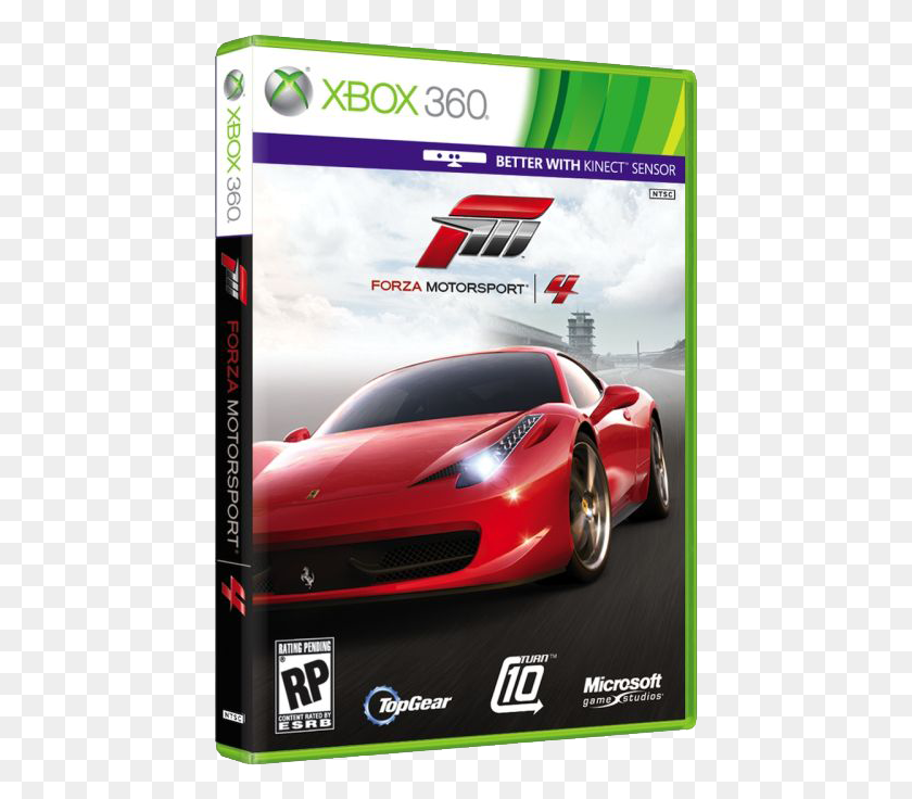 447x676 Descargar Png Forza Motorsport 4 Box Art Motorsport 3 Xbox, Llanta, Coche, Vehículo Hd Png