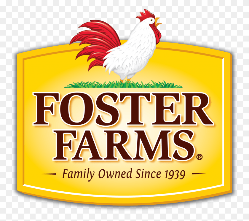 768x685 Логотип Fosterfarms Rgb Петух, Птица, Животное, Этикетка Hd Png Скачать
