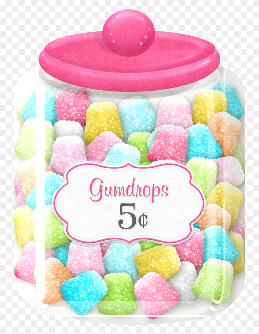 750x1024 Fotki Candy Clipart Food Clipart Cute Clipart Kit Candy Jar Clip Art Free, Sweets, Confectionery, Birthday Cake HD PNG Download
