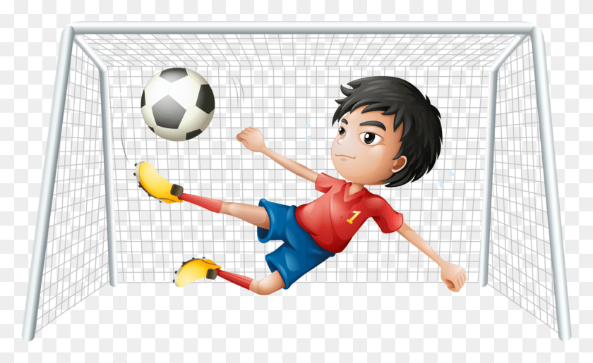 1280x748 Fotki Clipart Boy School Clipart Cute Clipart Sports Cartoon Football Players, Sphere, Ball, Person HD PNG Download