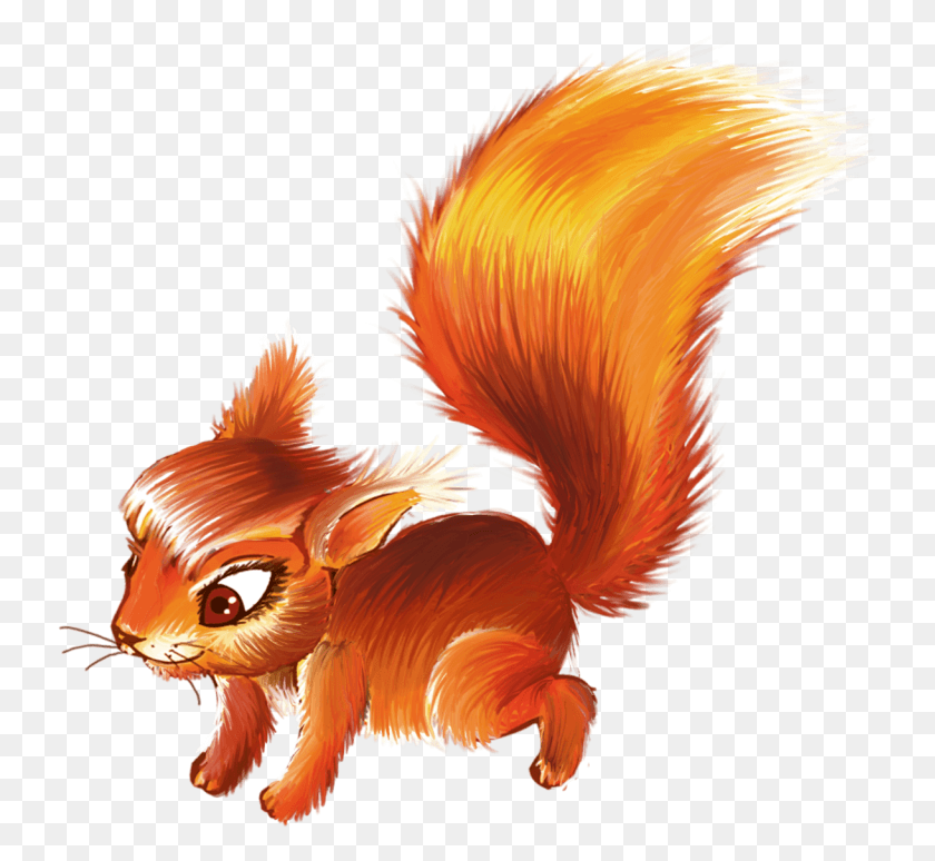 738x714 Fotki Cute Clipart Squirrel Art Animal 2 Мультфильм Красивая Белка, Млекопитающее, Птица, Дикая Природа Hd Png Скачать