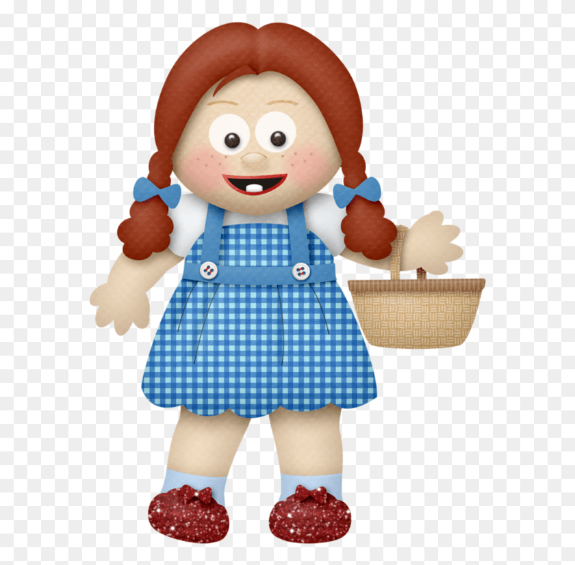 583x766 Fotki Girl Clipart Yellow Brick Road Wizard Of Oz, Doll, Toy, Person HD PNG Download