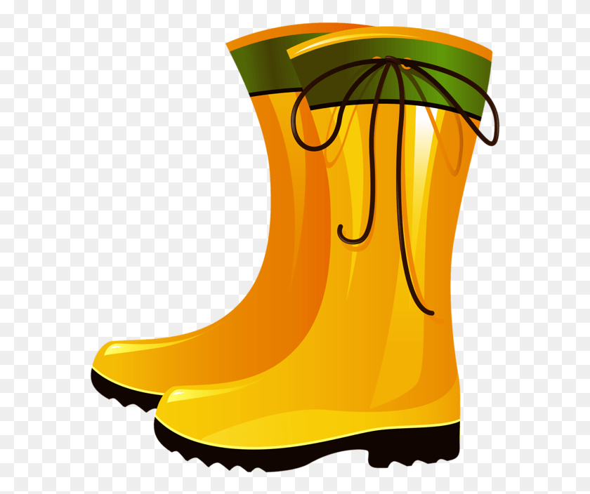 585x644 Fotki Green Rain Boots Clip Art Pictures Silhouette, Clothing, Apparel, Banana HD PNG Download